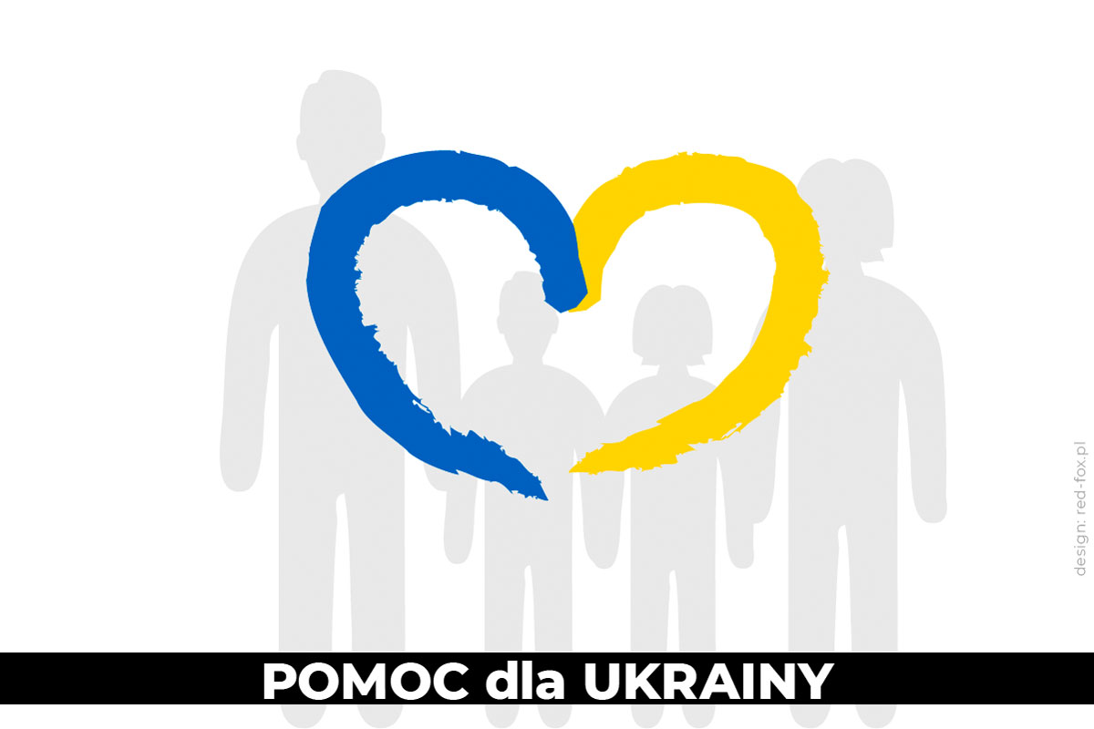 Pomoc dla Ukrainy - grafika na Facebooka