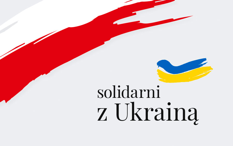 Solidarni z Ukrainą - darmowa grafika do pobrania