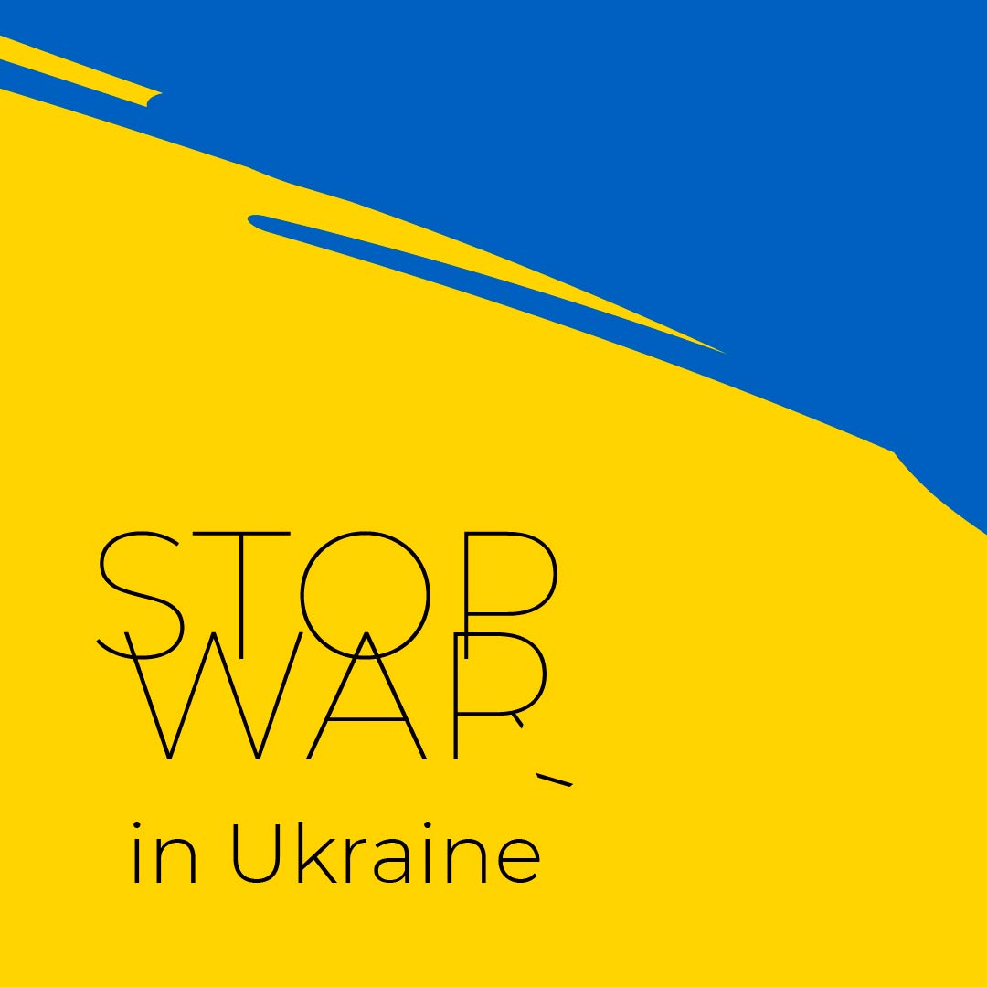 Grafika postu na Facebooka Stop War | Solidarni z Ukrainą 2022