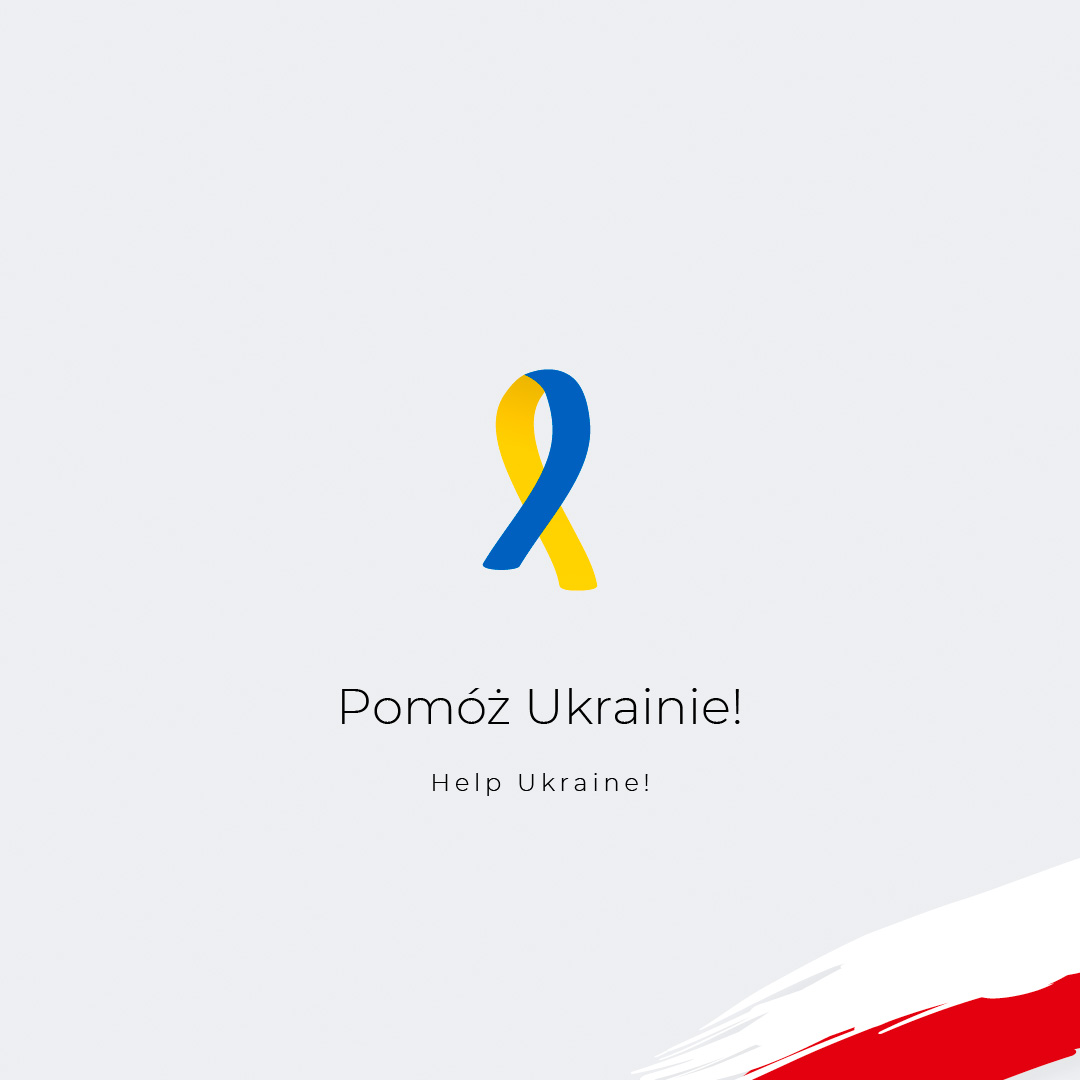 Grafika post na Facebooka - Pomóż Ukrainie | Solidarni z Ukrainą 2022