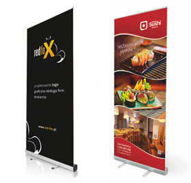 roll-up, x-baner